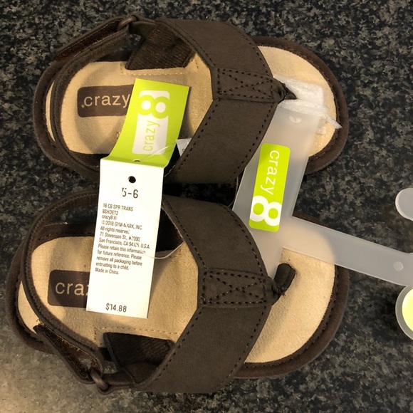 Crazy 8 Underwear and Sandals NWT - Picture 6 of 7